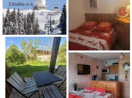 Le Flocon, Joli Cocon des Neiges en Rez de Jardin - Les Rousses - Draps inclus & Parking gratuit