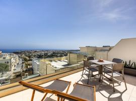 Fl7 Thelodge-stunning Views With Spacious Terrace, apartmanház Mellieħában
