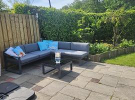 Vakantiehuis op Villapark Oesterbaai aan zee , met speeltuin grenzend aan de tuin