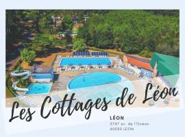 LES COTTAGES DE LEON, hotel perto de Réserve Naturelle du Courant d'Huchet, Léon
