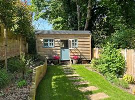 Shepherd's Hut at The Granary, bed and breakfast en Steyning