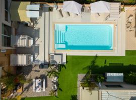 Modular Bungalows With Heated Pool Artemis Greece – hotel w mieście Artemida
