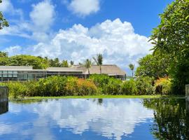 Private Beach 5-star Villa, Golf & Luxe, hytte i Centre de Flacq