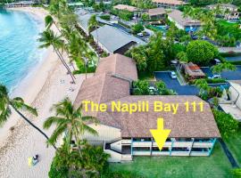 The Napili Bay 111 - Ocean View Studio - Steps from Napili Beach、カパルアのアパートメント