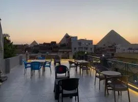 Soliman pyramids view
