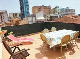 Appartamento con ampio terrazzo vista mare