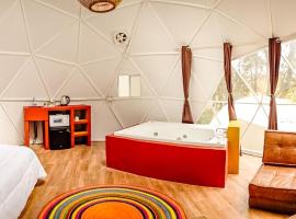 Glamping-Zingo, luxury tent in Santa Ana Jilotzingo