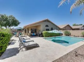 Sunny Maricopa Getaway with Private Pool and Fire Pit!