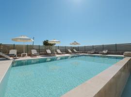 Villa Amarantos - Private pool, hotel with parking in Stamnoí