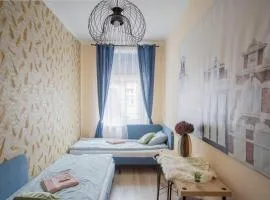 Quiet rooms in the bustling city center