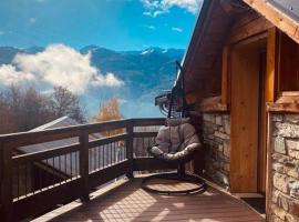 Cocon à la vue imprenable !, ξενοδοχείο σε La Plagne Tarentaise