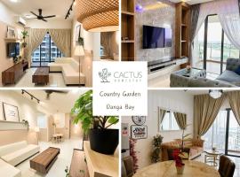 Country Garden Danga Bay by Cactus Homestay, hotel with pools in Johor Bahru