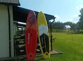Domek na Kaszubach, Borowy Młyn, jezioro Gwiazda, sauna, 3