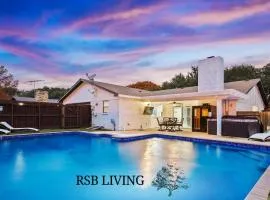 Luxurious 5BR 2BA Holiday Home with Pool, Grill, Sauna & Game Room