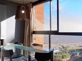 Original modern apartment with beautiful view on the Rambla, sleeps up to 6