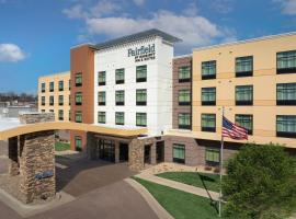 Fairfield Inn & Suites By Marriott Sioux Falls Airport, viešbutis mieste Sju Folsas