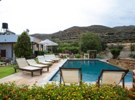 Agarathos Traditional Rooms with Pool, hotel dengan kolam renang di Kissamos