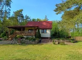 Domek letniskowy nad rzeką Wkrą