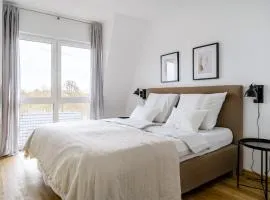 Sonniges City-Apartment mit Terrasse über den Dächern von Aurich