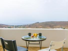 House with view in Aegean Sea, hotell i Agios Sostis