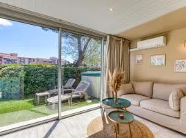 Appartement rez de jardin climatisé