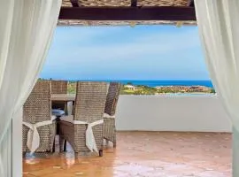 Sea Villa view with private pool - garden