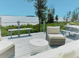 Oceanfront Home on 5 Acres w/ Private Beach & Cove, Hotel in Addison