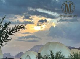 Moon Island Camp, campingplass i Wadi Rum