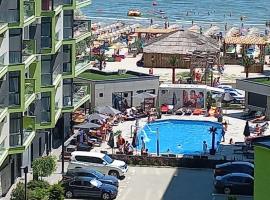Apartament Melissa Beach Resort Pool & Spa Mamaia-Nord, viešbutis mieste Mamaja Nordas – Navodaris