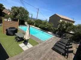 Appartement Arenceto II vue mer avec piscine
