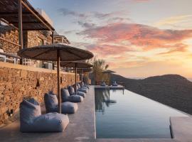 Kastella Sunset Villa Four, casa de campo em Kythnos