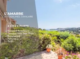L'AMARRE, Magnifique vue - hauteurs de Cavalaire