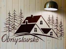 Obriyslavsko, villa in Slavske