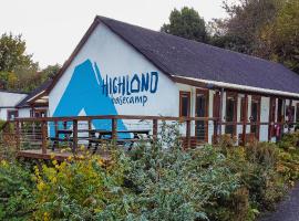 Highland Basecamp, nakvynės namai mieste Lochaline