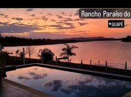RANCHO PARAISO POR do SOL, strandhotell i Guapé