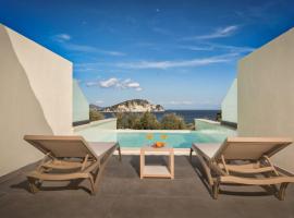 Lente vivus, hotel con pileta en Marathias