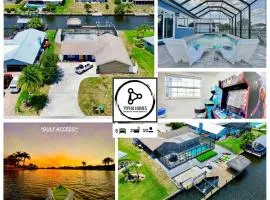 Luxury Gulf Access Private Pool Pet-Friendly Villa