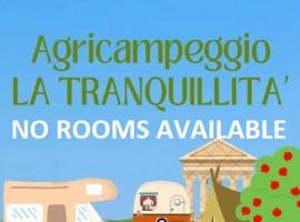 Agricampeggio La Tranquillita', khu cắm trại ở Mattine