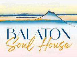 Balaton Soul House, ваканционно жилище на плажа в Вонярквашеги