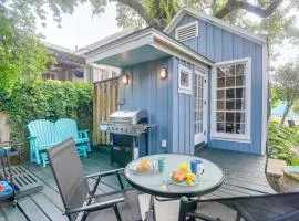 Walk to Beach Galveston Home with Hot Tub