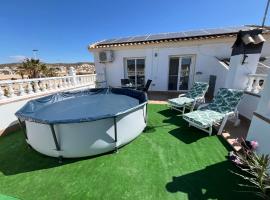 Casa Agnes Studio with private garden in Camposol, hotel Camposolban