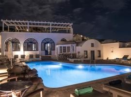 Amazing 1BR Suite Perfect Sea View in Santorini, užmiesčio svečių namai mieste Foinikiá