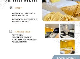 Flat 401 Spacious Two Bedroom: Yeadon şehrinde bir otel