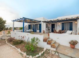 Cycladic home in Paros, hytte i Kampos (Páros)