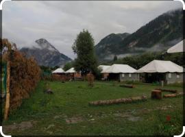 Gurez retreat camping site, luxury tent in Kanzalwan