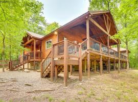 Broken Bow Cabin 23-Acre Property and Creek Access, hotel in Stephens Gap