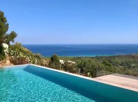 Villa with private pool and sea panorama