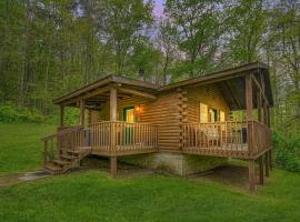 Blue Rose Cabins - Rosebud Cabin，羅根的Villa