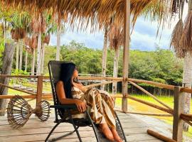 Ponta Poranga Jungle Lodge, proprietate de vacanță aproape de plajă din Manaus