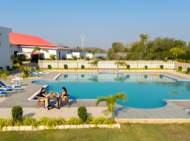 Daksh Eden Greenz -A Luxury Resort in Sasan Gir, hotel v destinaci Gírský les